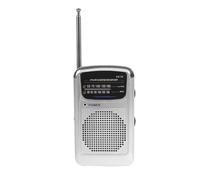 Kueohse Mini Radio Portátil con Altavoz Integrado, Bandas SW/Am/FM, Antena Telescópica para Emergencias en Interiores y Exteriores.