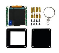 Kueohse Mini TV Portátil C3 de Escritorio con Pantalla LCD de 1,44 Pulgadas, ST7735, Estación Meteorológica, Regalo