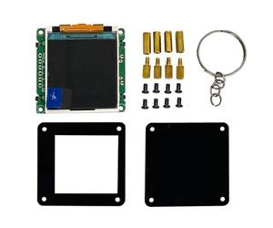 Kueohse Mini TV Portátil C3 de Escritorio con Pantalla LCD de 1,44 Pulgadas, ST7735, Estación Meteorológica, Regalo
