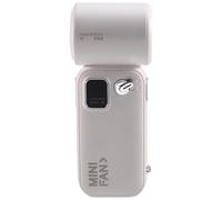 Kueohse Mini Ventilador Turbo de Mano de Alta Velocidad, 100 Velocidades Ajustables, 3600 MAh, Recargable por USB, para Exteriores.