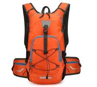 Kueohse Mochila De HidratacióN para Exteriores, para Deportes Al Aire Libre, Senderismo, Acampada, Escalada, MontañIsmo, Mochila De Viaje, Color Naranja