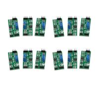 Kueohse MóDulo Comparador de Voltaje LM393 3,5-24 V de 12 Piezas con Indicador LED Control de Comparador AnalóGico de Salida de Alto