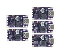 Kueohse Módulo de Cargador de Batería de Litio USB 2S Tipo C, 5 Unidades, Placa de Carga de Batería de Litio de 3,7 V, Polímero para UAV.