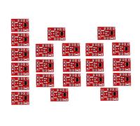 Kueohse MóDulo de Interruptor de Tecla TáCtil TTP223, 100 Uds., Tipo Condensador de BotóN TáCtil, Sensor de Interruptor TáCtil de Autobloqueo de un Solo Canal