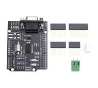 Kueohse Módulo de Placa de Protección de Bus Can MCP2515 Conector Sub-D Controlador de Indicador LED SPI UART IIC Estándar Can 4,8-5,2 V