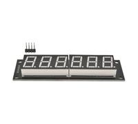 Kueohse Módulo de Reloj Digital de Tubo TM1637 de 6 Dígitos, 0,56 Pulgadas y 7 Segmentos con Pantalla LED