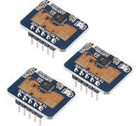 Kueohse Módulo de Sensor de Presencia LD2410C de 24GHz, 3 Piezas, Radar de FMCW, Sensores de Detección de Latidos del Corazón del Cuerpo, Alta Precisión.