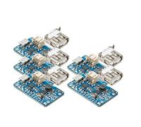 Kueohse Módulo Recargable de 5 Piezas 2465 Spot, 5 V, LiPo, USB Boost, Cargador de 1 A, PowerBoost 1000, Solución de Carga Portátil.