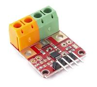 Kueohse Módulo Sensor de Monitoreo de Voltaje y Corriente INA228, Interfaz IIC, Placa de Conexión Bidireccional de Deriva Cero INA228