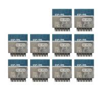 Kueohse Módulo Wi-Fi Compatible con ESP-02S, ESP8285 y ESP8266, 10 Unidades, Paquete Golden Finger, Transmisión Inalámbrica Transparente.