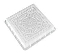 Kueohse Molde de HormigóN Cuadrado DIY PavimentacióN Molde de PláStico SimulacióN HormigóN Ladrillo Paisaje Pedal Piedra JardíN Camino Molde