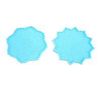 Kueohse Molde de Resina para Soporte de Incienso Molde de Soporte para Incienso Moldes de Silicona Quemador de Incienso Recogedor de Cenizas Molde de FundicióN de Resina Epoxi