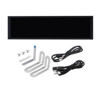 Kueohse Monitor de 9,2 Pulgadas con Pantalla Secundaria USB Tipo C, Pantalla Extendida de Escritorio, 1920 X 462 IPS LCD, CPU, RAM, GPU
