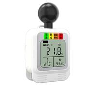 Kueohse Monitor de Estrés Térmico WBGT, Medidor de Índice de, Detector de Térmico Portátil de Alta Temperatura para Exteriores.
