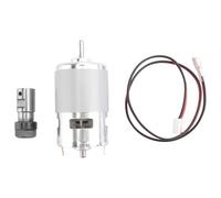 Kueohse Motor de Husillo 775 con Pinza ER11 y LíNea de ConexióN, 24 V 20000 R/Min, Apto para MáQuina de Tallado Serie CNC 3018