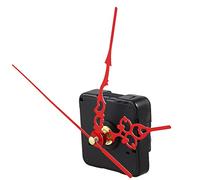 Kueohse Movimiento de Reloj de Pared Negra de Cuarzo Kit de Piezas de reparacion de Mecanismo