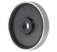 Kueohse Muela de Diamante para Joyería Lapidaria de 6 Pulgadas, Ruedas de Diamante para Afilar con Orificio de 1 Pulgada para Piedra de Mármol y Gemas, Grano 240