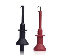 Kueohse Multímetro Digital Universal Gancho de Prueba Sonda de Prueba Recta de 4 mm Gancho de Extensión Aguja