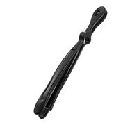 Kueohse Multiusos Anti-Scald Bowl Holder Clip Anti-Scenen y Artefacto Antideslizante con Abrebolsas Portátil Negro