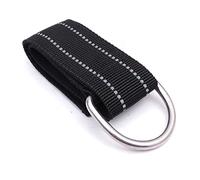 Kueohse MuñEquera de Buceo con Escafandra AutóNoma Correa de Nailon con Pegatina, Correa de Anillo en D de Acero Inoxidable, Equipo Deportivo SubacuáTico, 1,5 Pulgadas