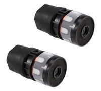 Kueohse N-813 2 StüCke Micrófono Cassette Dinámico Micrófonos Cápsula Universal Micrófono Reemplazo Reparación