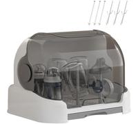 Kueohse Organizador de Biberones, Caja de Almacenamiento con Tapa para Biberones - Recipiente Hermético para Leche Materna y para la Cocina o el Baño