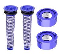 Kueohse Pack de 4 accesorios de filtro para V7, V8 Animal y V8 Absolute Aspiradora de vacío para limpieza HEPA Filtro Accesorios Piezas