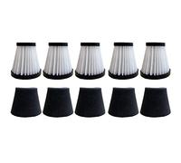 Kueohse Pack de 5 filtros compatibles para aspiradora de mano estilo F117, comparación con piezas AD40117