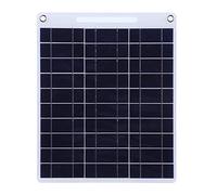 Kueohse Panel Solar de 60 W, PortáTil, 5 V, USB Dual, Cargador RáPido, Kit de Panel, BateríA de Carga de Emergencia para Exteriores, Cargador de TeléFono de Viaje