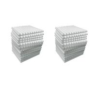 Kueohse Paneles de Espuma AcúStica 24 Piezas, Paneles de Pared Insonorizados 30X30X5Cm, Panel Absorbente de Sonido de Alta Densidad para