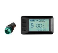 Kueohse Pantalla de Bicicleta Eléctrica KT LCD7U KT-LCD7U Pantalla LCD de Computadora con Interfaz USB Conector Impermeable