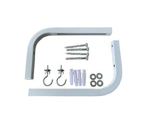 Kueohse Pantalla de Proyector de 90 Grados, Soportes en L para Montaje en Pared, Colgador de Pantalla de ProyeccióN, Soporte Ajustable para Pantallas de Proyector HD