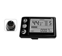 Kueohse Pantalla LCD para Bicicleta Eléctrica LCD-S866, Panel de Visualización para Tablero de Instrumentos, 24 V, 36 V, 48 V, para Scooter Eléctrico de 6 Pines