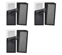 Kueohse Paquete 18 Cubiertas Ventilación para Cubiertas Ventilación Piso del Hogar, Pantalla Ventilación Magnética 4x10 Pulgadas, Piso para Ventilación Pared Techo del Hogar