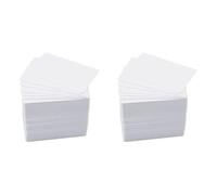 Kueohse Paquete 200 Tarjetas de PVC en de Primera Calidad,Tarjetas de Plástico CR80 de 30 de Calidad Gráfica para Impresoras de Tarjetas de Identificación con Fotografía