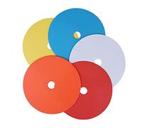 Kueohse Paquete de 10 Marcadores de Disco Plano Marcadores de Puntos Antideslizantes FúTbol Baloncesto Deportes Velocidad Marcadores de Entrenamiento de Agilidad