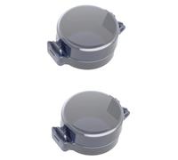 Kueohse Paquete de 2 Cubiertas de Seguridad para Cerrojo de Seguridad Infantil, Cubierta para Perilla de Puerta A Prueba de Niños, Cerradura de Seguridad para Puerta, Color Negro.