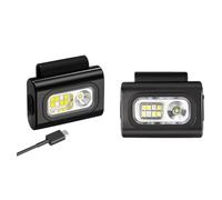 Kueohse Paquete de 2 Luces para Correr, Faros para Correr, LáMpara de Clip LED MagnéTica Fuerte, LáMpara de Pecho de 1200 LúMenes, para Acampar,