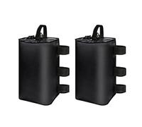 Kueohse Paquete de 2 Pesas de Agua Resistentes de 10 L para Toldo, Bolsas de Agua, Estacas Antivuelco para Carpas, Bolsas de Peso para Patas para Viento