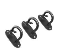 Kueohse Paquete de 3 Anclajes de Pared para Bandas de Resistencia, Soporte de Pared para Entrenamiento con Correas de Suspensión.
