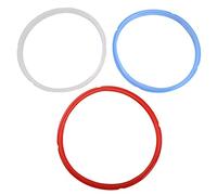 Kueohse Paquete de 3 Anillos de Sellado para Foodi Accesorios de Junta de Silicona de 8 Cuartos de GalóN Reemplazo de Sellador de Goma para Freidora de Aire