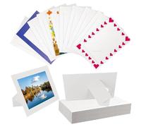 Kueohse Paquete de 30 Marcos de Fotos de Papel para Fotos de 4 X 6 Pulgadas, Marcos de Fotos de CartóN de Pie con Caballete y para Manualidades