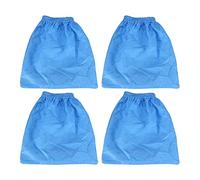 Kueohse Paquete de 4 Accesorios Bolsa de Filtro Textil para MV1 WD1 WD2 WD3 Piezas de Aspiradora Bolsa de Filtro