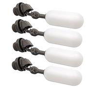 Kueohse Paquete de 4 VáLvulas de Flotador de Agua de 3/4 Pulgadas con VáLvula de Bola de Flotador de Filtro de Agua de PláStico de Brazo Ajustable para Piscina de Tanque de Agua