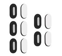 Kueohse Paquete de 5 Soportes Magnéticos para Control Remoto de Pared, de Silicona Autoadhesiva, Sin Taladros, para el Hogar.