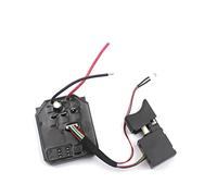 Kueohse Para 2106/161/169 Placa de Control de Accionamiento + Interruptor 18V 21V Llave EléCtrica Sin Escobillas Interruptor de Velocidad de la Placa Base (A)