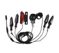 Kueohse Para BBS01 BBS02 Bicicleta EléCtrica 24V/36V/48V Delantero Trasero Luz de Freno Luz de Freno Ebike Kits de ConversióN,A