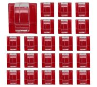 Kueohse para cadena de luces para exteriores, paquete de 30 clips, transparentes para luces con 30 adhesivos resistentes al agua