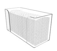 Kueohse para Encimera,Soporte Transparente de Servilletas de Toallas para Invitados,Adecuado para Toallas de Papel Plegadas en Z,Plegadas en C o MúLtiples