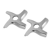 Kueohse Para picadora de carne, cuchillo, amoladora de carne, amoladora de cuchilla, piezas de electrodomésticos de cocina para HV2 HV3 HV4 HV6 HV8 ME406 ME420 ME605 ME650